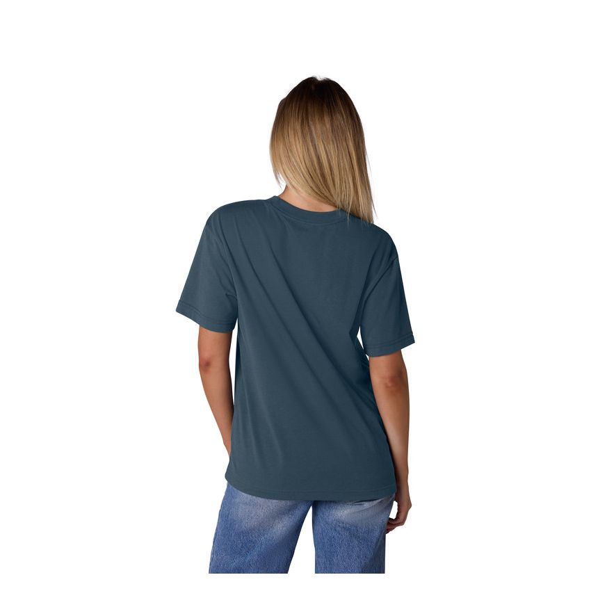 Fox T-shirt Damski  Image Print Deep Cobalt S