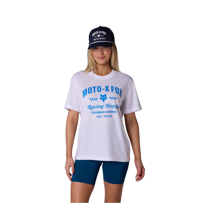 Fox T-shirt Damski  Supply White M