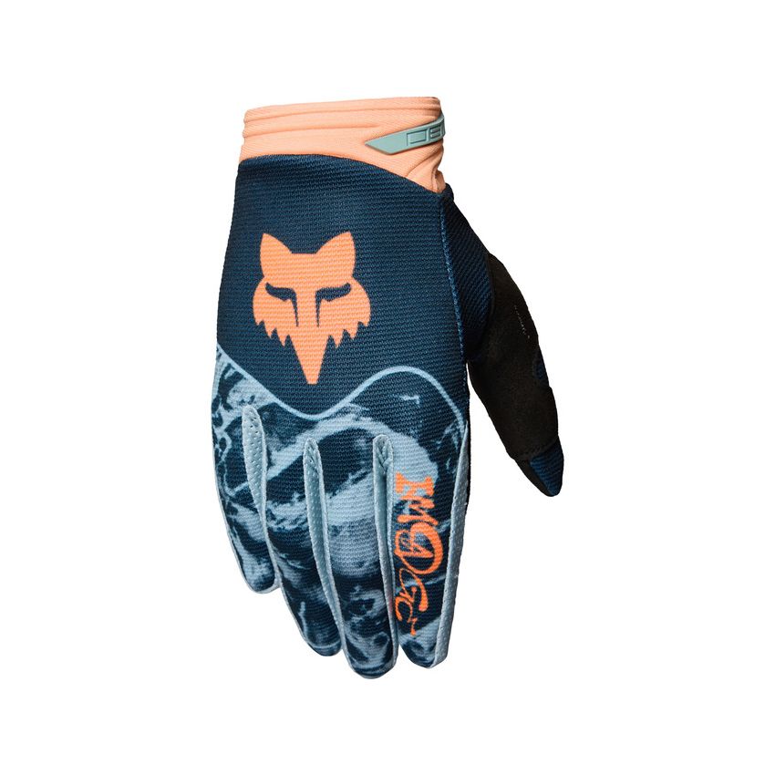 Fox RĘkawice Motocyklowe  180 Image Print Galaxy Blue S