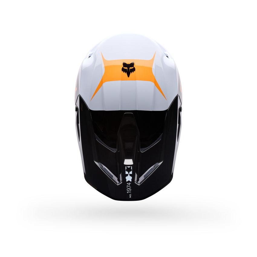 Fox Kask Motocyklowy  V1 Noble Black White Xs