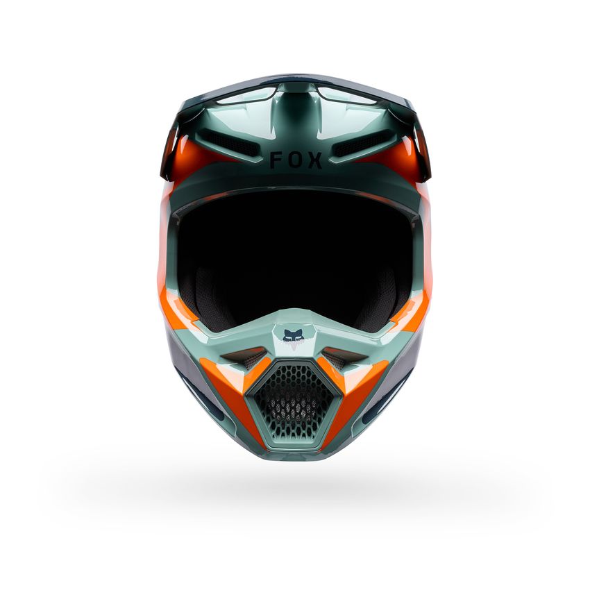 Fox Kask Motocyklowy  V1 Image Print Arctic Blue M