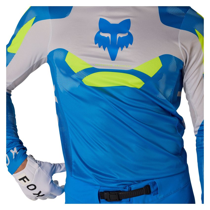 Fox Bluza Motocyklowa  Flexair Tactile Blue Jewel S