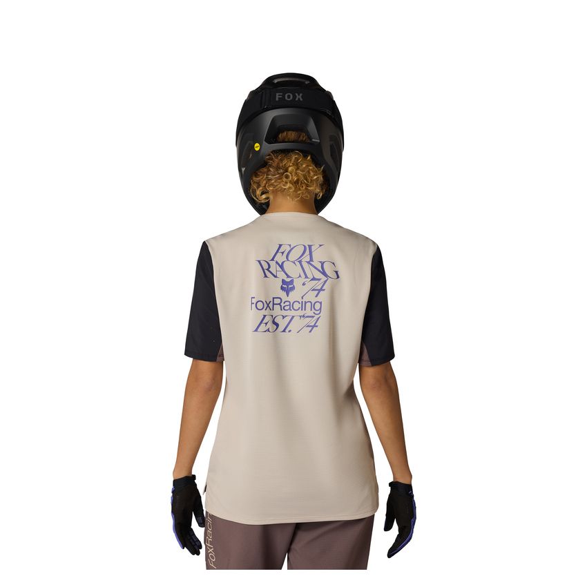 Fox Koszulka Rowerowa Damska  Defend Park Chalk Xs