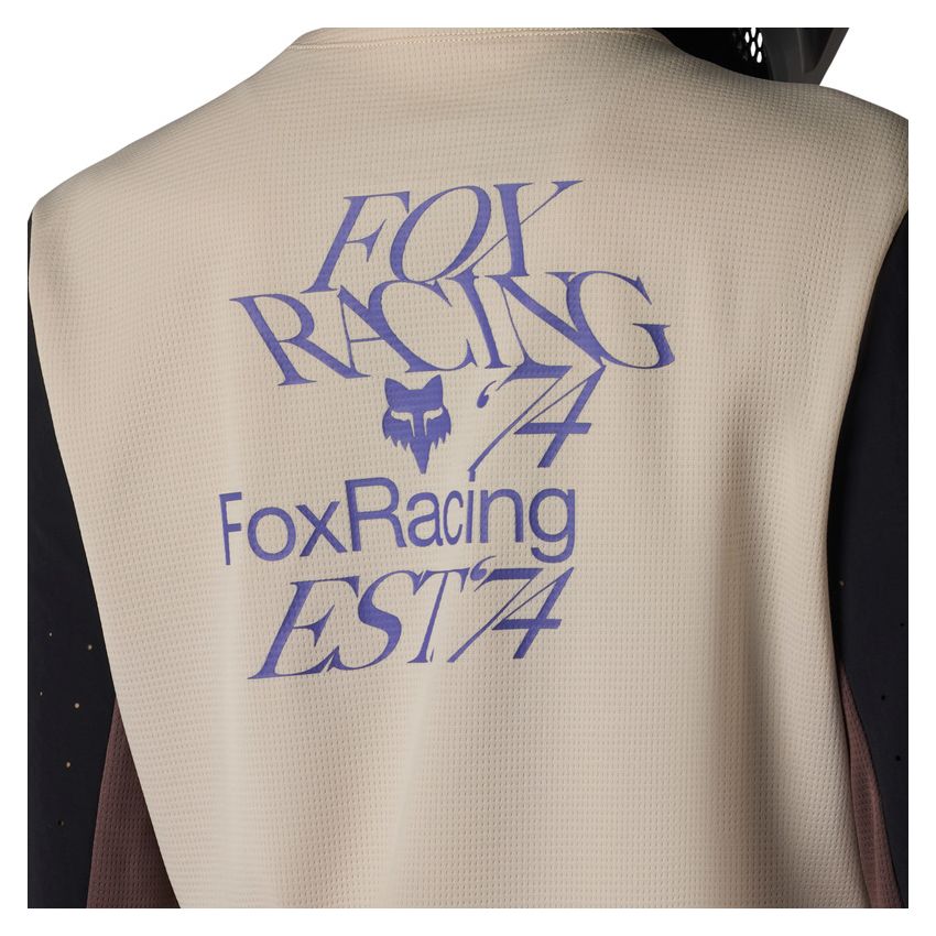 Fox Koszulka Rowerowa Z DŁugim RĘkawem Damska  Defend Park Chalk S