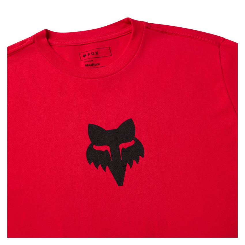 Fox T-shirt  Head 195 Original Flame Red M