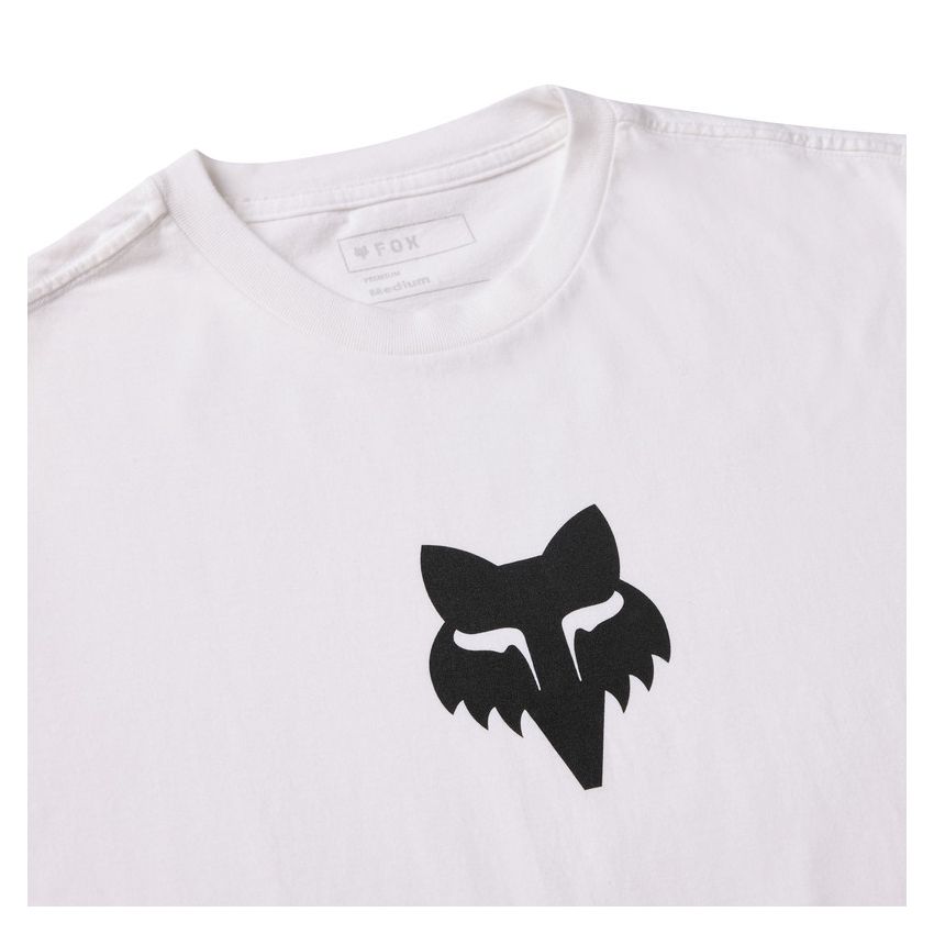 Fox T-shirt  Head 195 Original Optic White S