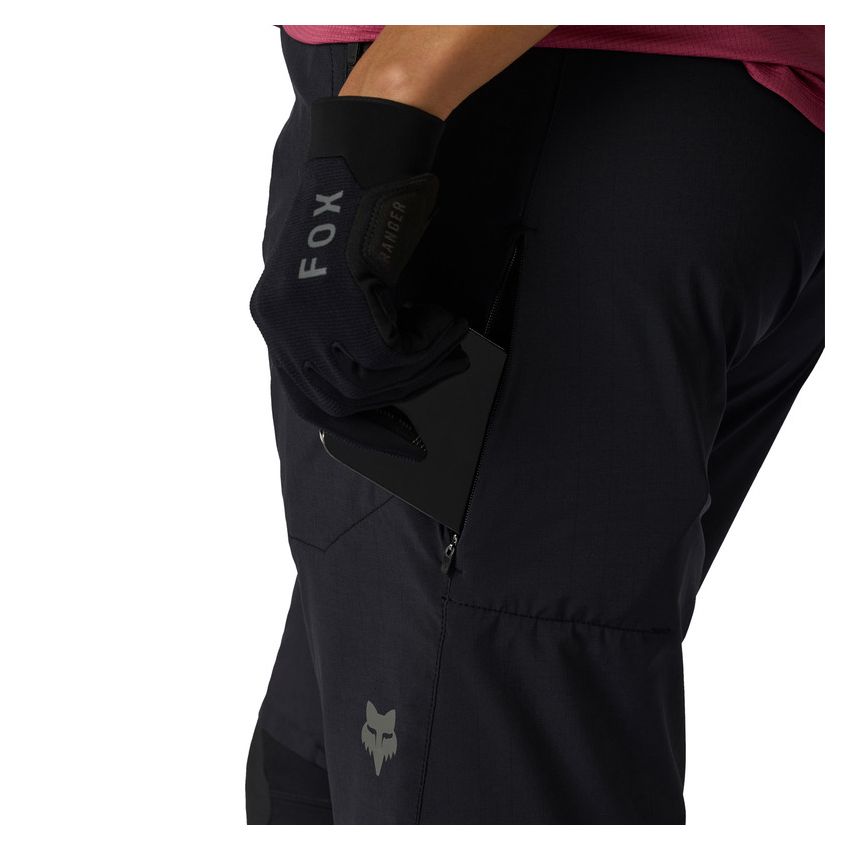 Fox Spodenki Rowerowe Damskie  Flexair Black Xl