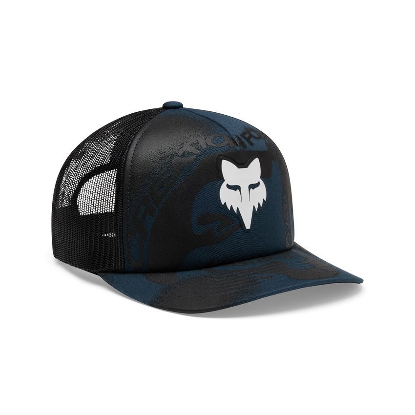 Fox Czapka Z Daszkiem  Vision Mesh Trucker Cobalt Os