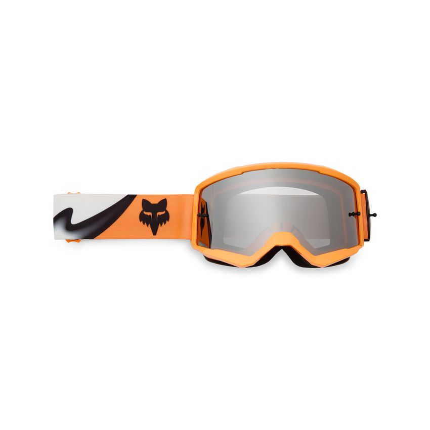 Fox Gogle Motocyklowe  Main Noble Black White Os