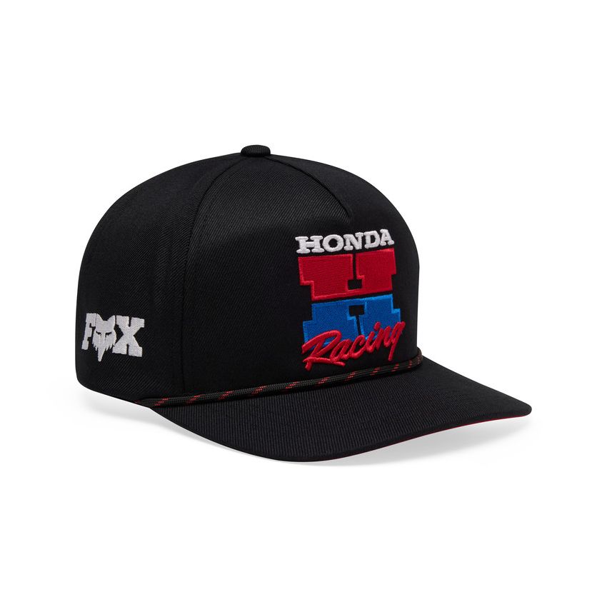 Fox Czapka Z Daszkiem  Honda Snapback Black Os