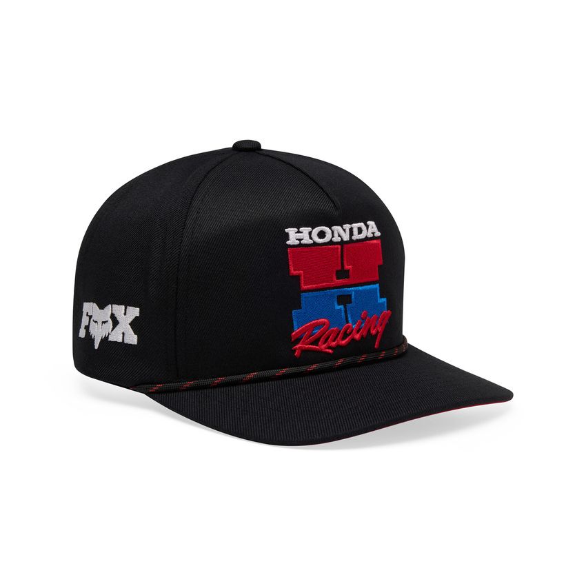 Fox Czapka Z Daszkiem  Honda Snapback Black Os