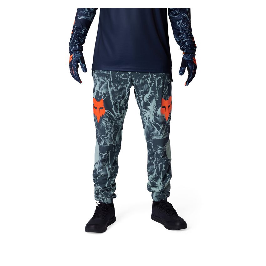 Fox Spodnie Rowerowe  Ranger Image Print Arctic Blue 32