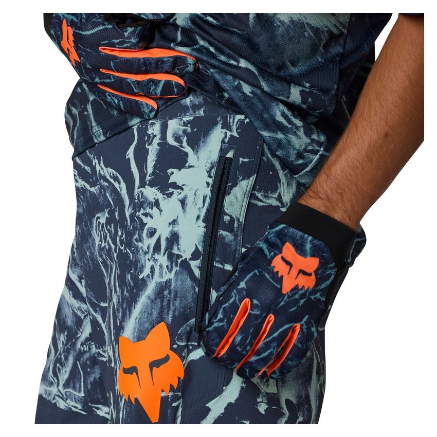 Fox Spodenki Rowerowe  Ranger Image Print Arctic Blue 34