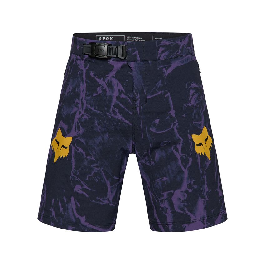 Fox Spodenki Rowerowe Junior Ranger Image Print Plum 26