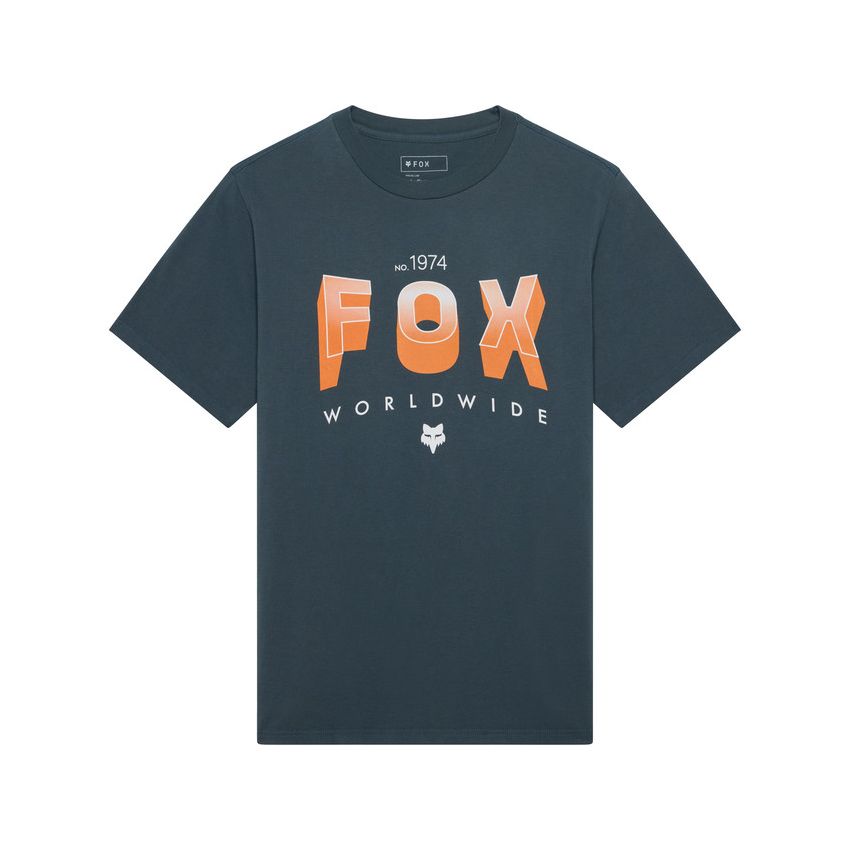 Fox T-shirt  Block 195 Original Deep Cobalt S
