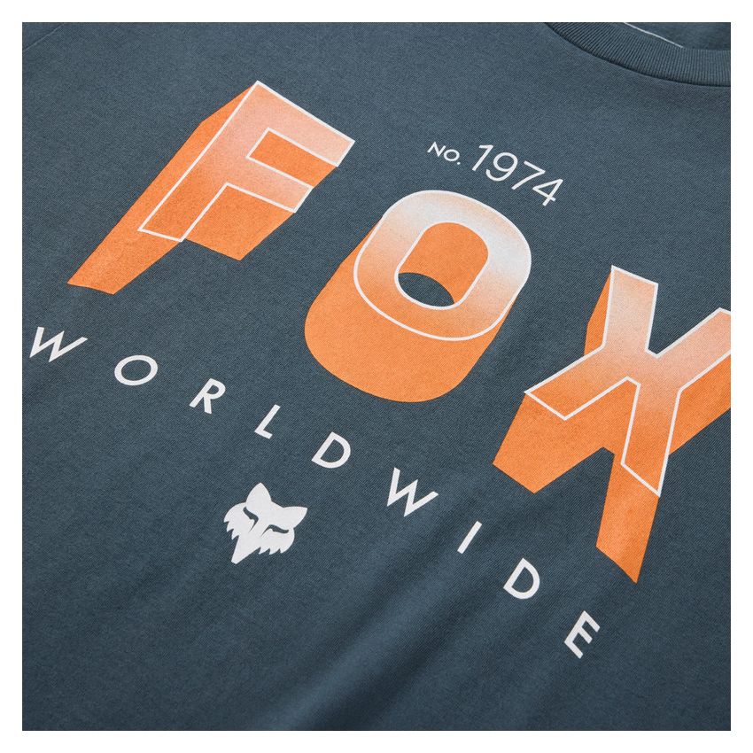 Fox T-shirt  Block 195 Original Deep Cobalt S