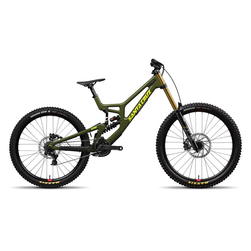Rower SANTA CRUZE V10 8 Cc Mx 27 Dh S Gloss Kelp Green