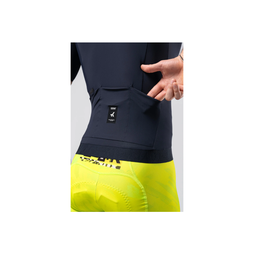 Koszulka kolarska GOBIK Cx Solid Hk Ultrablue Unisex