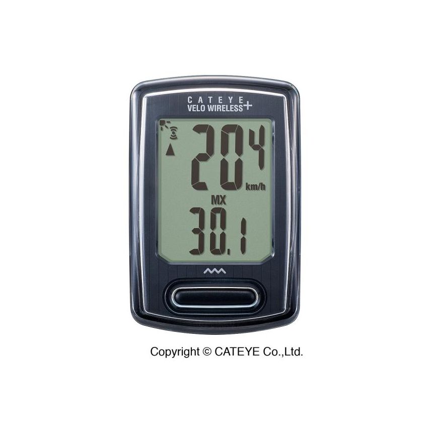  Licznik rowerowy Cateye VELO WIRELESS+ CC-VT235W czarny 