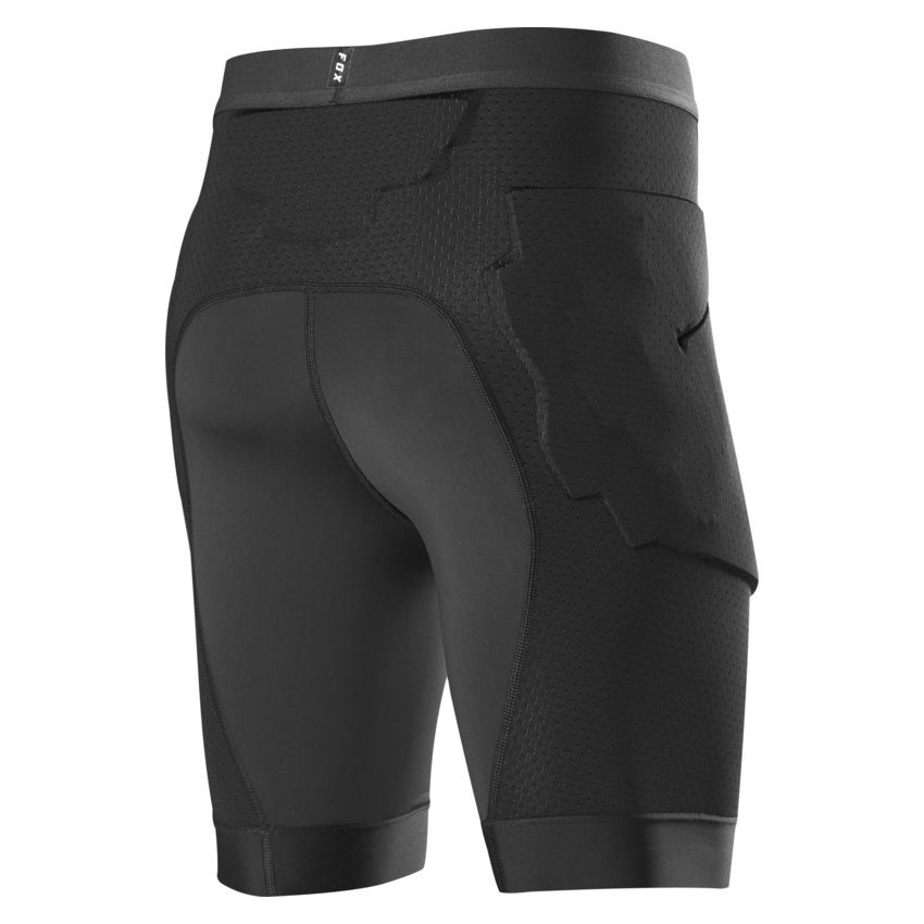 Spodenki z ochraniaczem FOX Baseframe Pro czarny