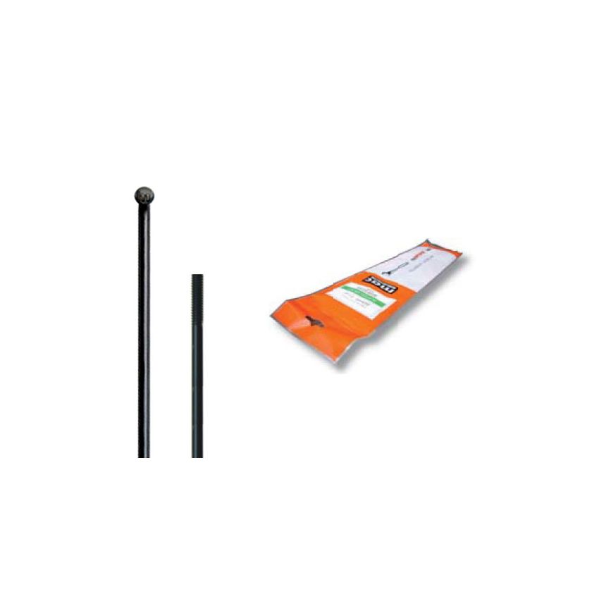 Szprychy CNSPOKE MAC14 2.0-2.0-2.0 stal nierdzewna 290mm czarne 72szt 