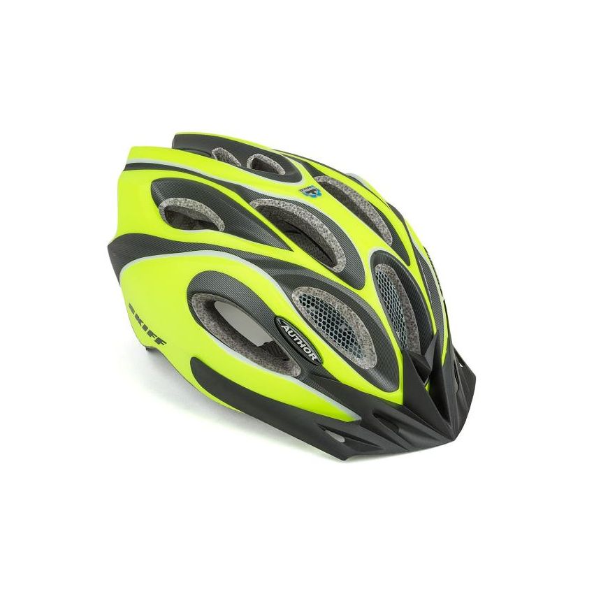  Kask AUTHOR SKIFF żółto-czarny 58-62 
