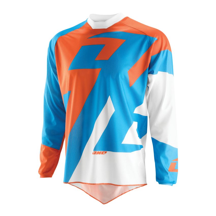 Jersey ONE INDUSTRIES Atom Vented M orange/cyan