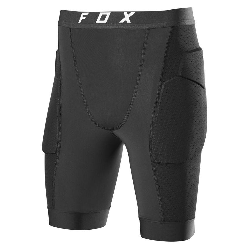 Spodenki z ochraniaczem FOX Baseframe Pro czarny