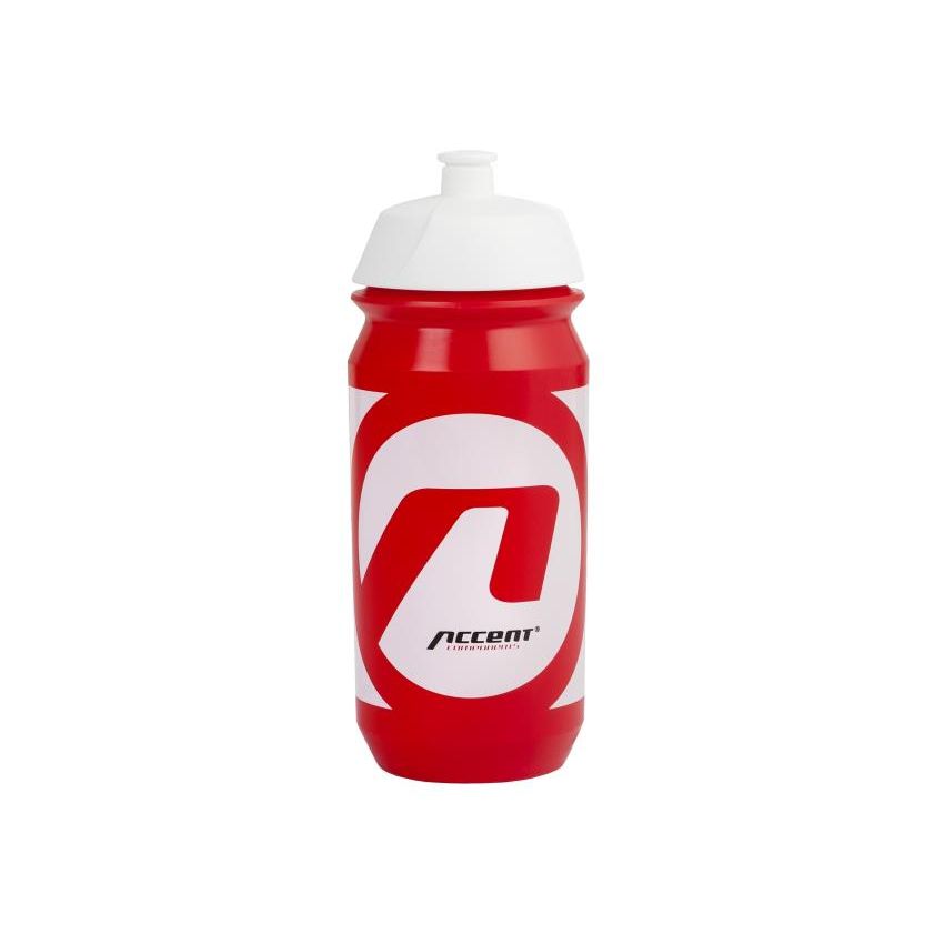 Bidon Accent Proseries czerwono-biały 500 ml. 