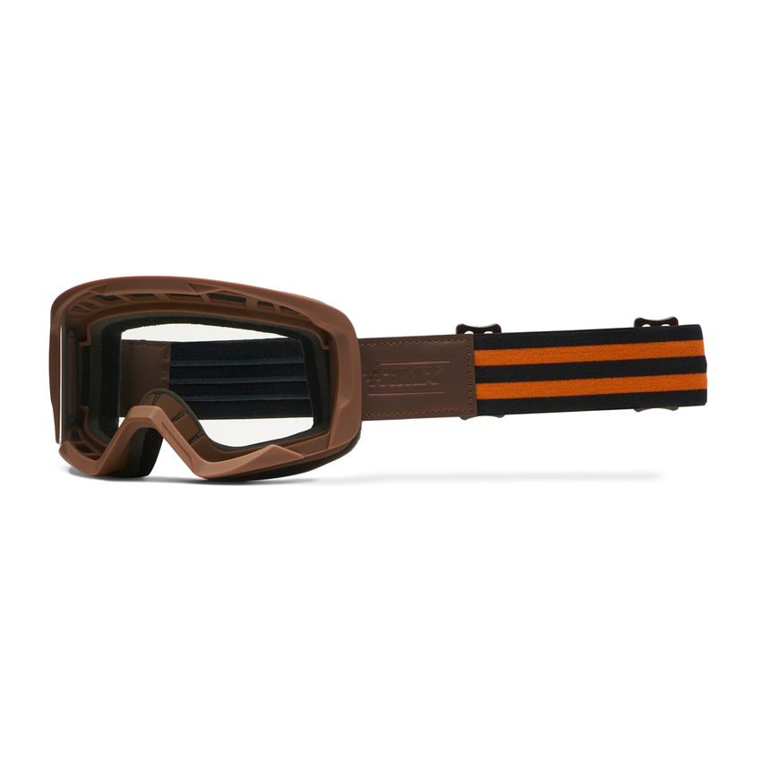 Gogle IMX Endurance Rust Brown Matt/Orange (szyba orange + clear)