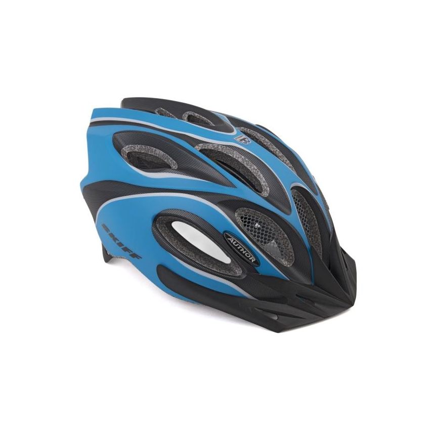  Kask AUTHOR SKIFF niebiesko(fluo)-czarny 58-62 