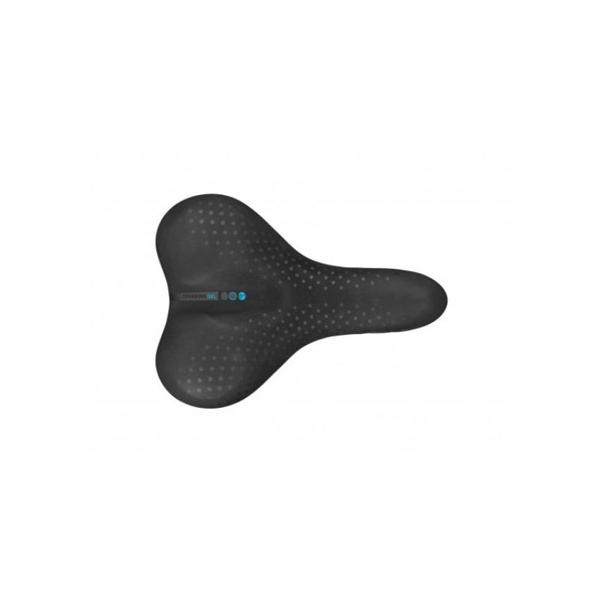 San Marco Siodełko TREKKING GEL LARGE 30-60° czarne zamsz 