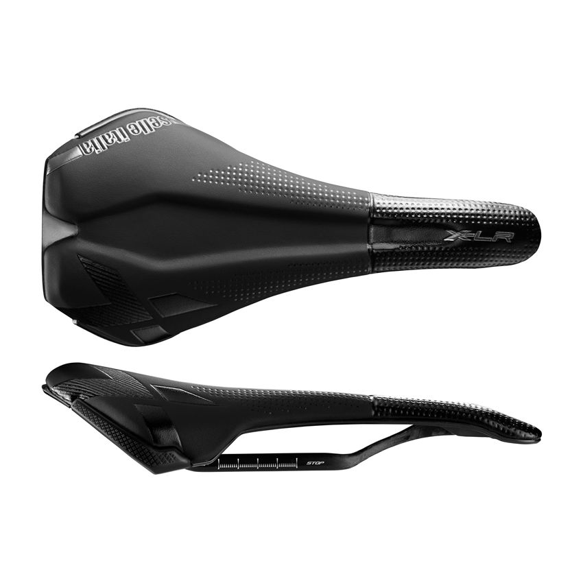 Siodło SELLE ITALIA X-LR KIT CARBONIO S (id match - S1) carbon/keramic 7x9, fibra-tek, 143g czarne (NEW) 