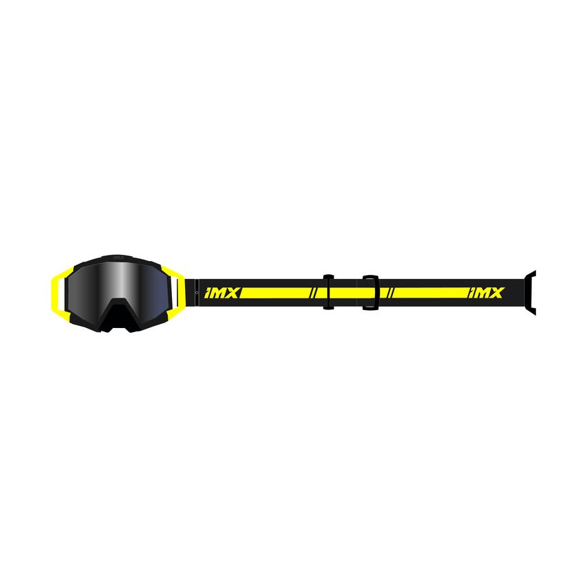 IMX GOGLE IMX SAND GREY MATT/FLUO YELLOW - SZYBA SILVER IRIDIUM + CLEAR (2 SZYBY W ZESTAWIE) 
