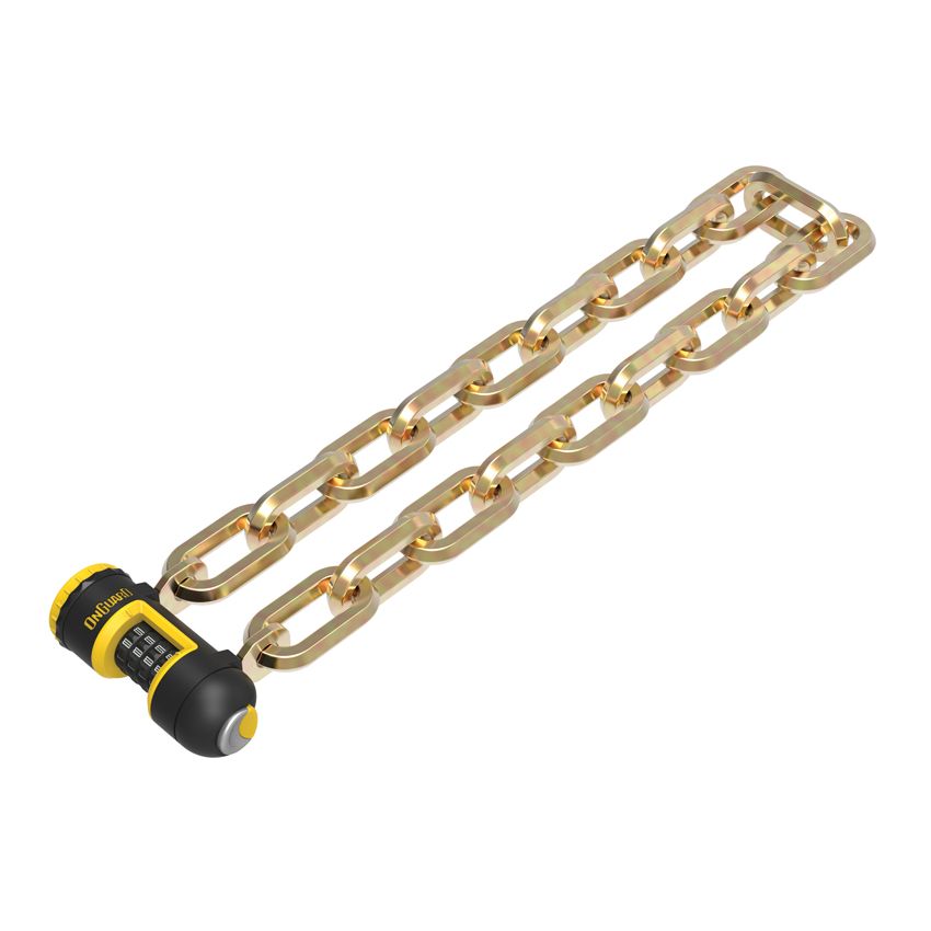 Zapięcie rowerowe ONGUARD REVOLVER X4P CHAIN LOCK COMBO 8137 ŁAŃCUCH 150cm*8mm - SZYFR (NEW) 
