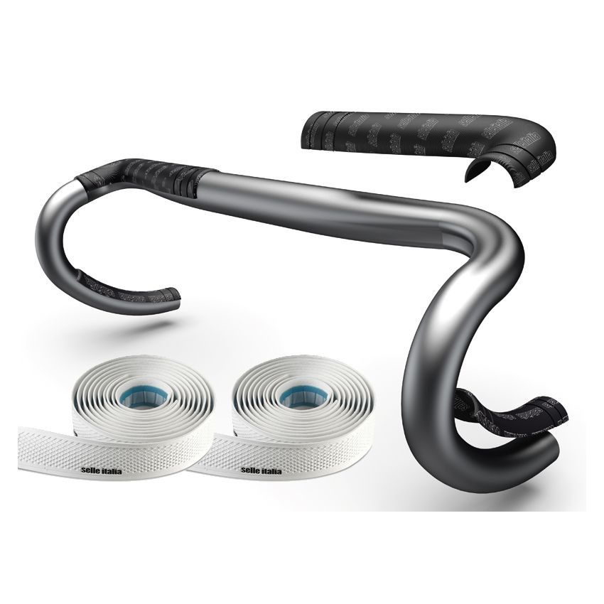 Owijka na kierownicę SELLE ITALIA SHOCK ABSORBER KIT biała (NEW) 