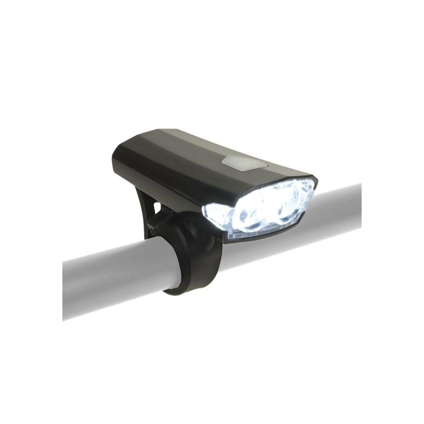 Lampa przednia AUTHOR Doppio 40 czarna 
