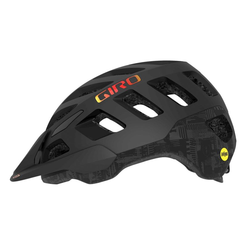 Kask mtb GIRO RADIX INTEGRATED MIPS matte black hypnotic roz. S (51-55 cm) (DWZ) (WYPRZEDAŻ -55%)