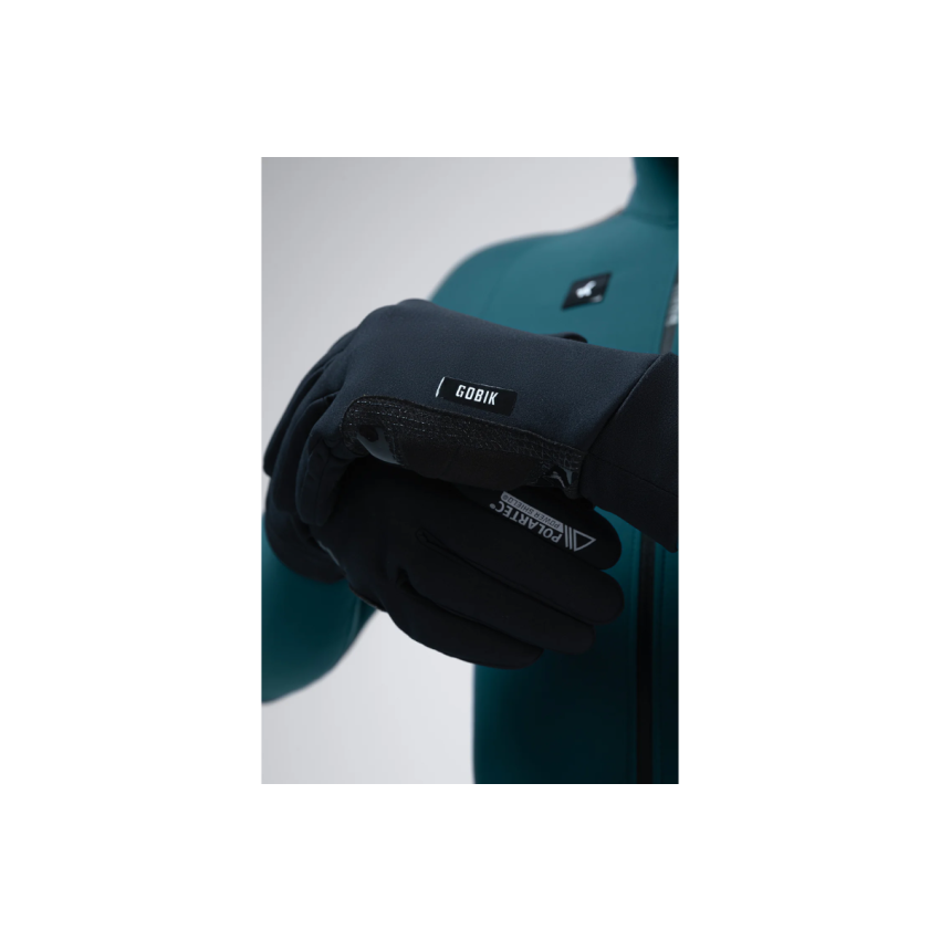 Rękawiczki kolarskie GOBIK Polartec® Bora 2.0 True Black