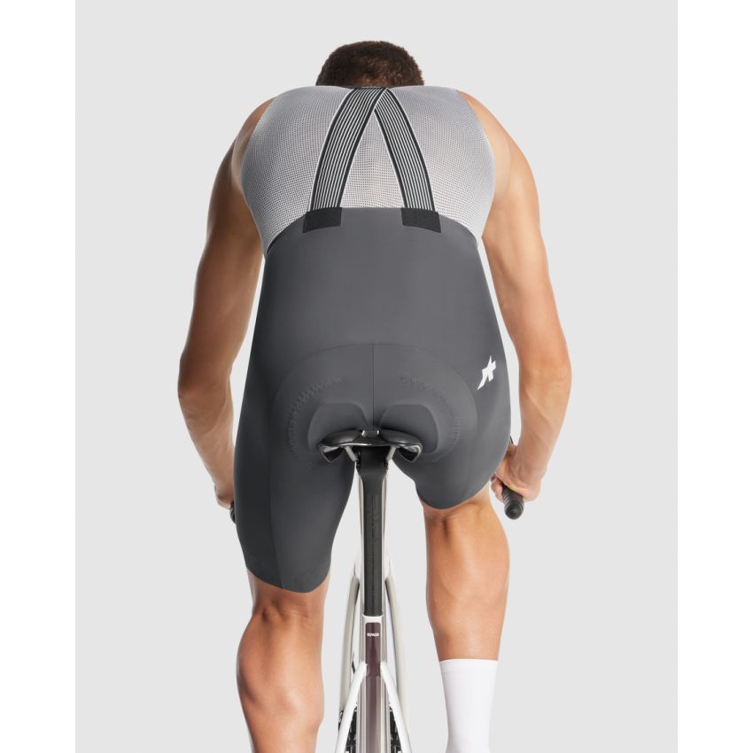 Spodenki kolarskie ASSOS EQUIPE R Bib Robust Grey