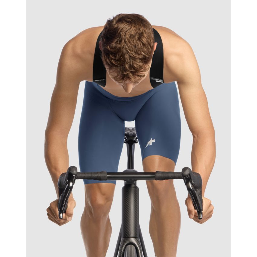 Spodenki kolarskie ASSOS EQUIPE R Bib Secret Blue