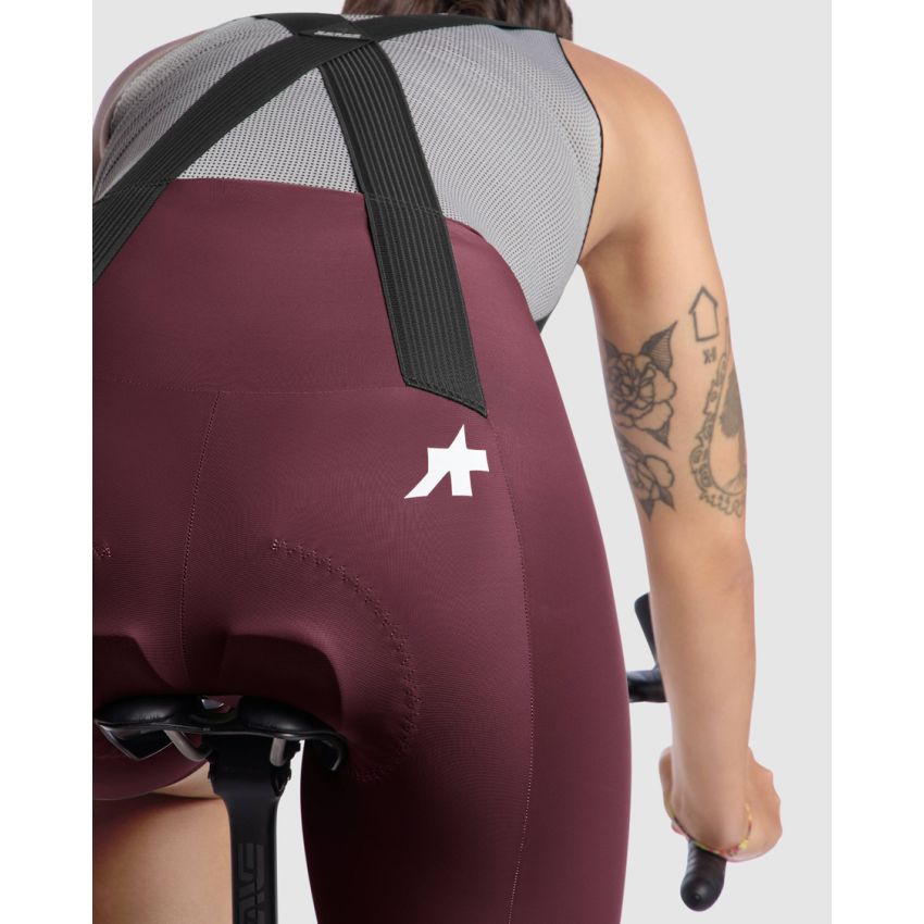 Spodenki damskie ASSOS UMA GT Bib Burgundy Red