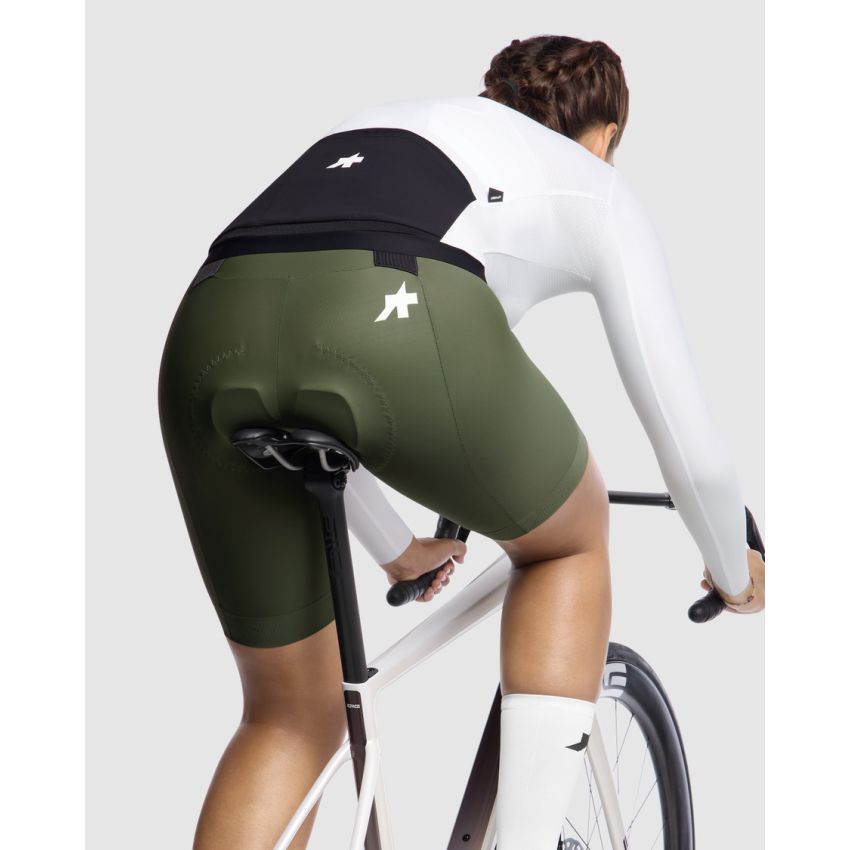 Koszulka kolarska damska ASSOS UMA GT LS EVO White