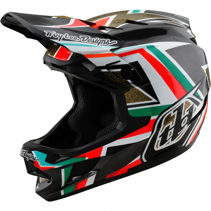 Kask TLD D4 Carbon Frames Black/Gold
