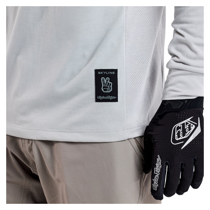 Koszulka TLD Skyline LS Ride Tee Signature Mist