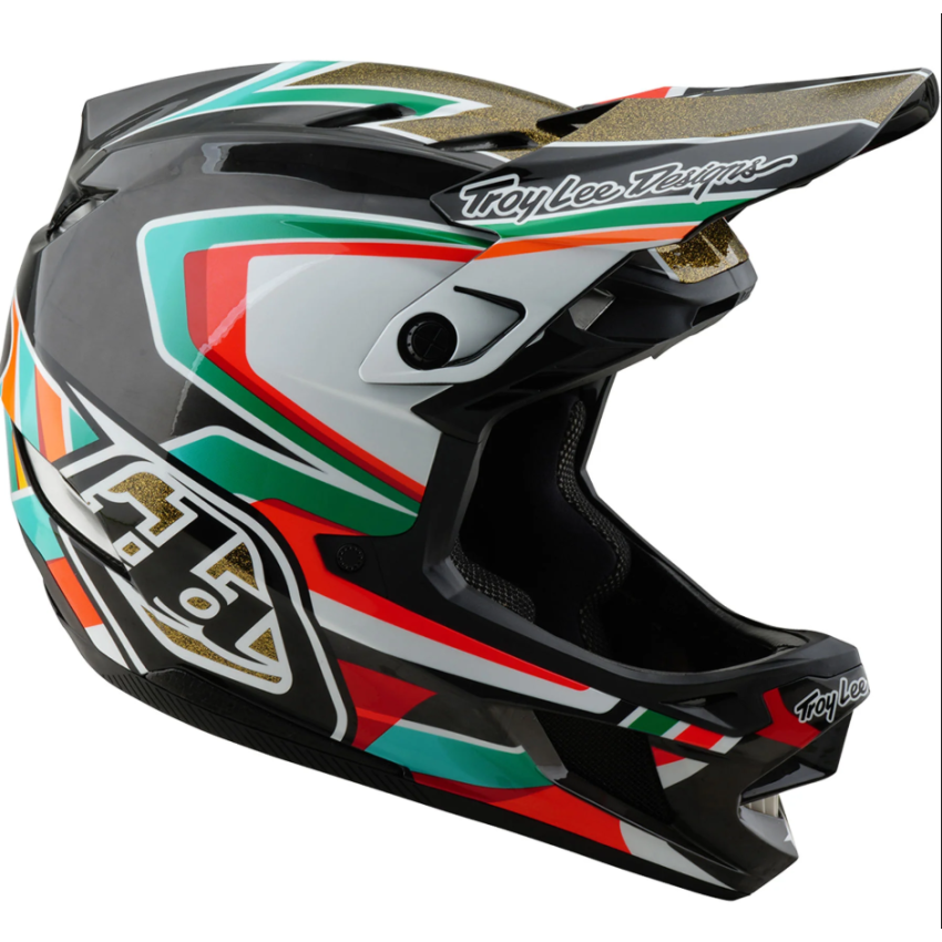Kask TLD D4 Carbon Frames Black/Gold