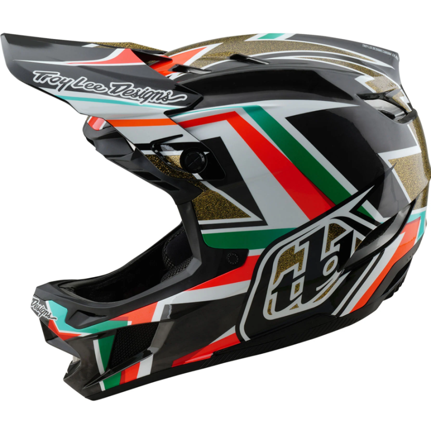 Kask TLD D4 Carbon Frames Black/Gold