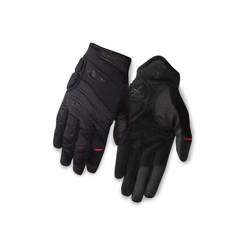Rękawiczki damskie GIRO XENA długi palec black roz. L (obwód dłoni 190-204 mm / dł. dłoni 185-195 mm) (NEW) 
