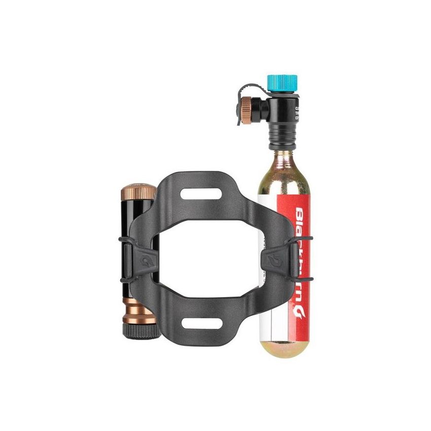 Zestaw naprawczy + pompka ręczna CO2 BLACKBURN PRO PLUGGER CO2 TIRE REPAIR KIT czarny (NEW)