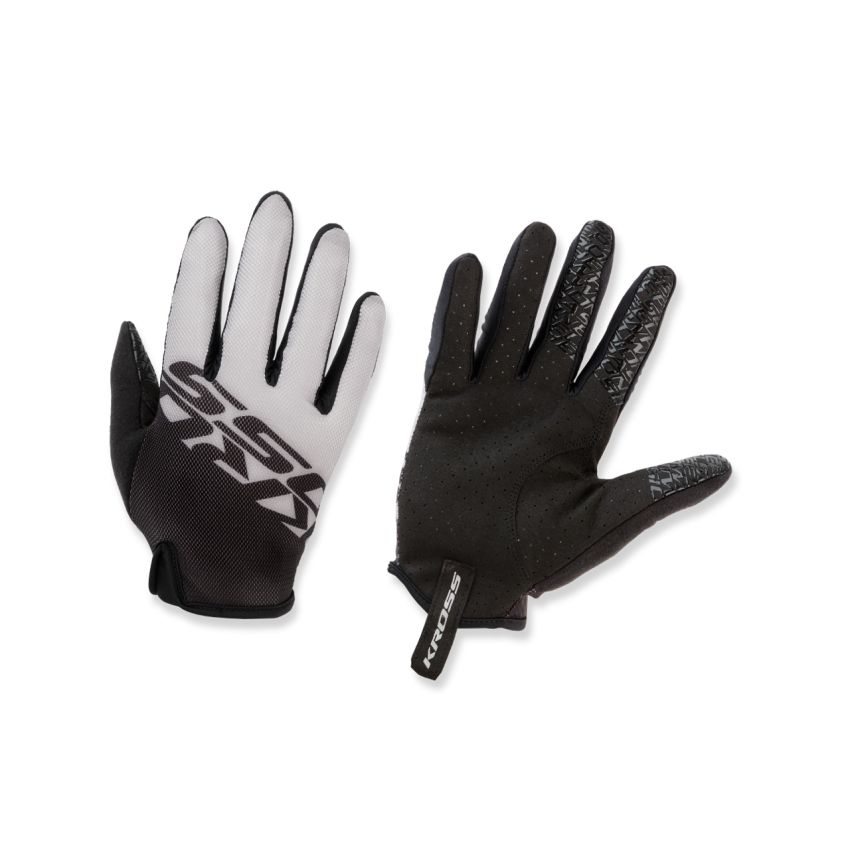 Rękawiczki KROSS Race Long 2.0 Grey